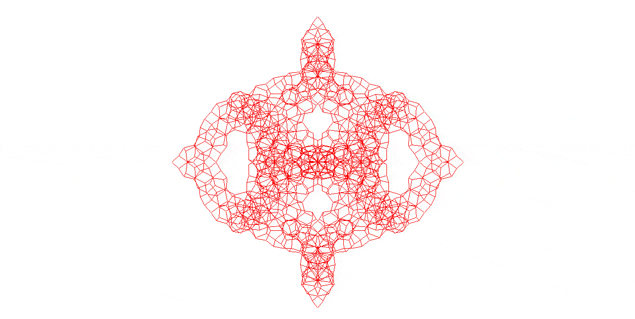 Фрактал (1529 атомов) Image